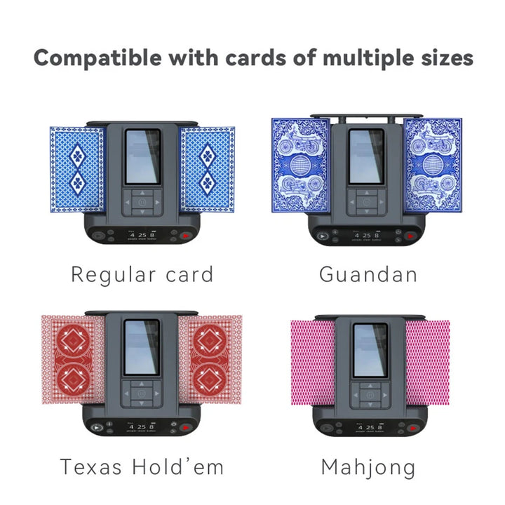 ShuffleMaster Pro - Automatic Card Shuffling and Dealing Machine